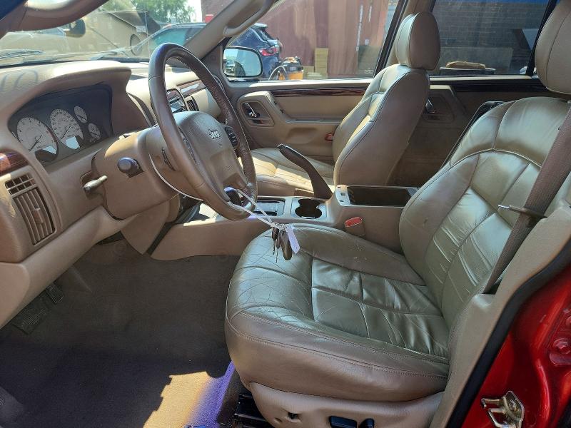 59166386 :رقم المزاد ، 1J4GW58N82C202381 vin ، 2002 Jeep Grand Cherokee مزاد بيع