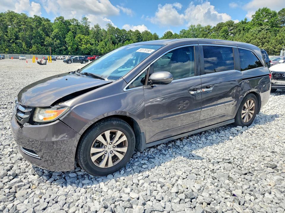 58176166 :رقم المزاد ، 5FNRL5H69FB041970 vin ، 2015 Honda Odyssey مزاد بيع