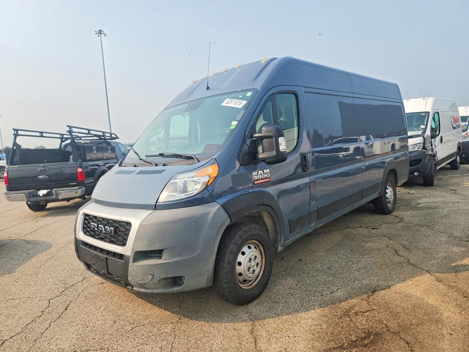 2021 Ram Promaster 3500 მანქანა იყიდება აუქციონზე, vin: 3C6MRVJG2ME535626, აუქციონის ნომერი: 62811616