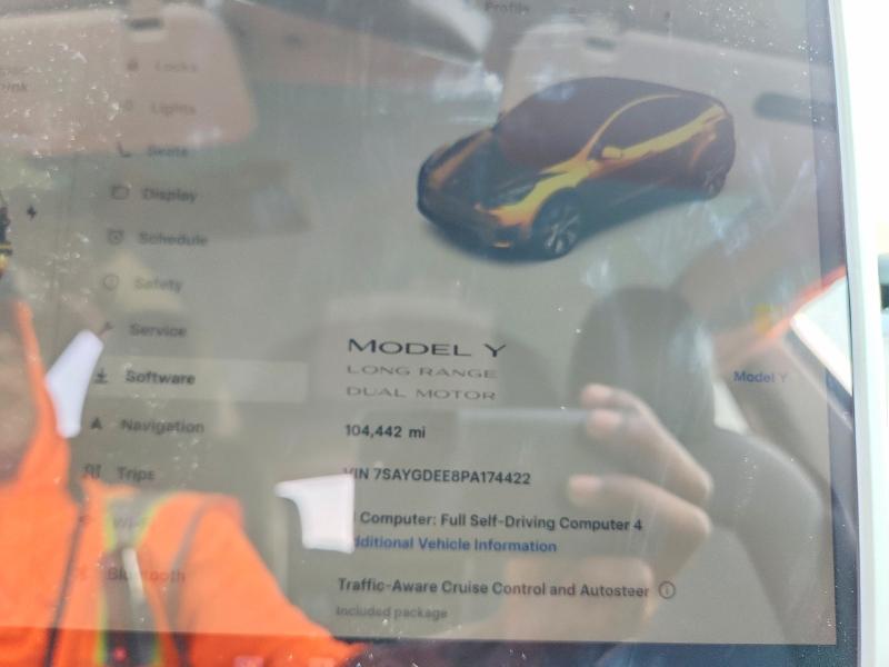 2023 Tesla Model Y მანქანა იყიდება აუქციონზე, vin: 7SAYGDEE8PA174422, აუქციონის ნომერი: 60822526