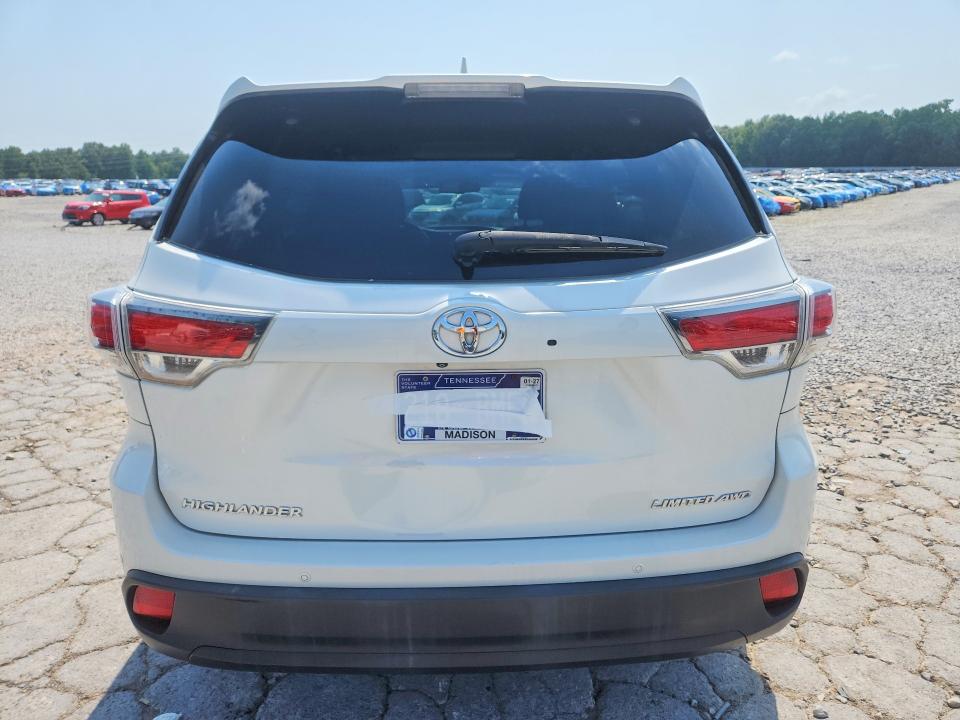 Продаж на аукціоні авто 2014 Toyota Highlander, vin: 5TDDKRFH9ES033127, номер лоту: 60169296