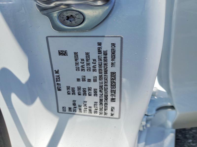 Aukcja sprzedaży 2025 Tesla Model 3, vin: 5YJ3E1EB2SF953098, numer aukcji: 62266656