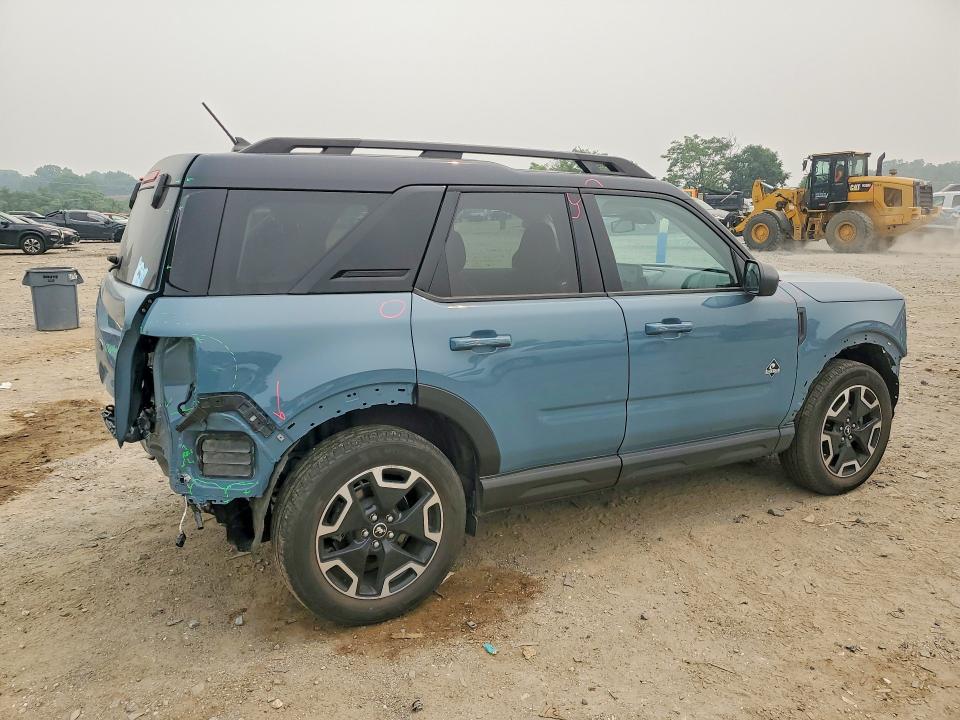 Aukcja sprzedaży 2023 Ford Bronco Sport, vin: 3FMCR9C62PRD08848, numer aukcji: 61038636