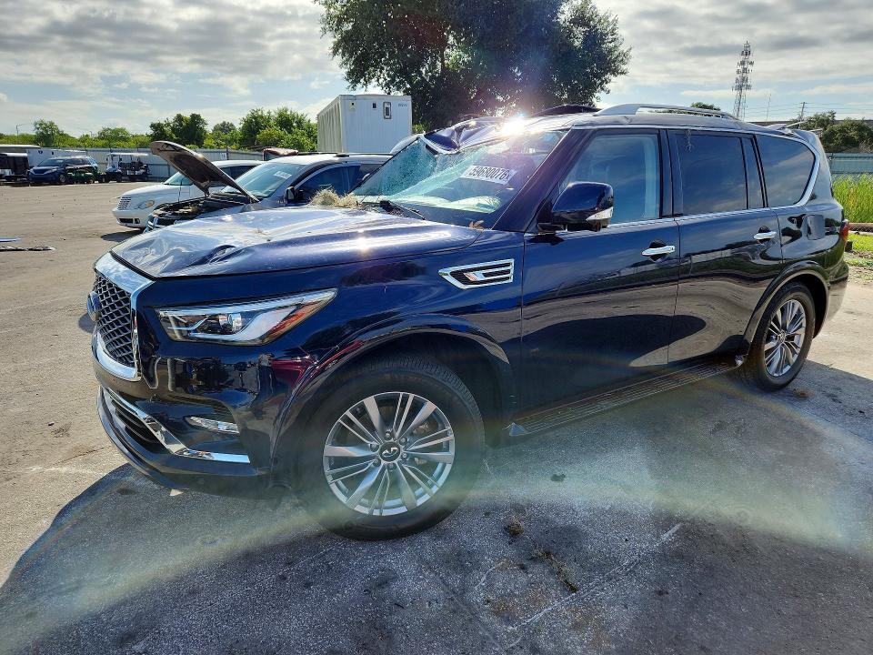 2022 Infiniti Qx80 მანქანა იყიდება აუქციონზე, vin: JN8AZ2AF0N9740924, აუქციონის ნომერი: 59680076