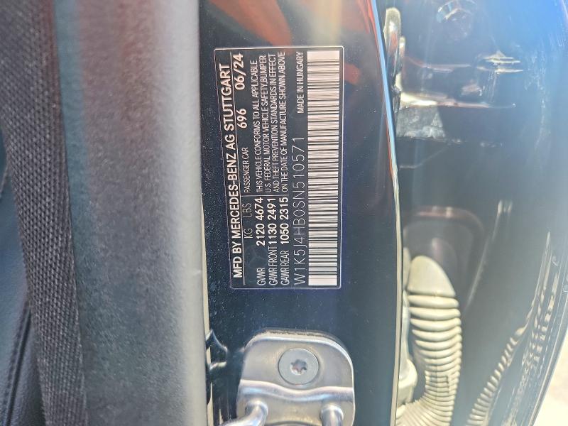 Продаж на аукціоні авто 2025 Mercedes-benz Cla, vin: W1K5J4HB0SN510571, номер лоту: 61944856