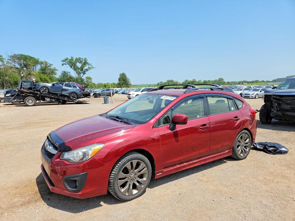 62077316 :رقم المزاد ، JF1GPAL61EG323784 vin ، 2014 Subaru Impreza مزاد بيع
