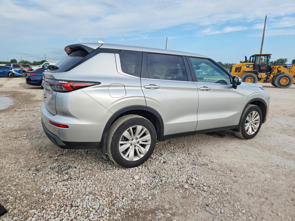 2025 Mitsubishi Outlander მანქანა იყიდება აუქციონზე, vin: JA4J3UA85SZ055947, აუქციონის ნომერი: 62597536