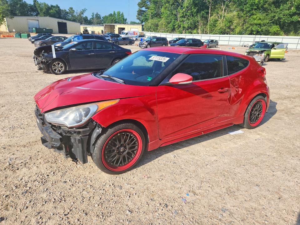 57115326 :رقم المزاد ، KMHTC6AE8DU153348 vin ، 2013 Hyundai Veloster مزاد بيع