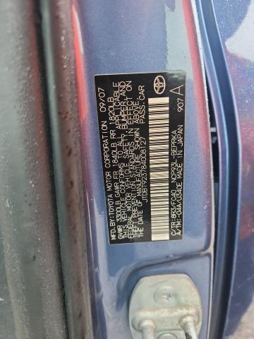 2008 Toyota Yaris მანქანა იყიდება აუქციონზე, vin: JTDBT923784008127, აუქციონის ნომერი: 74516325