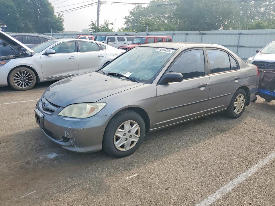Auction sale of the 2005 Honda Civic, vin: 1HGES16305L024989, lot number: 60364686
