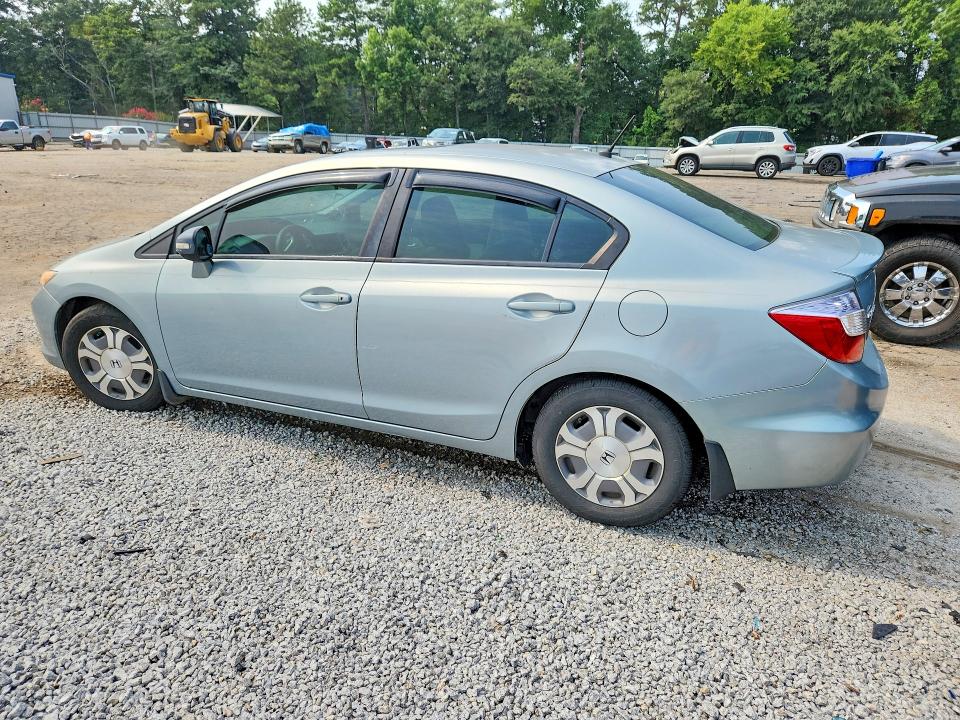 63139446 :رقم المزاد ، JHMFB4F22CS001288 vin ، 2012 Honda Civic مزاد بيع