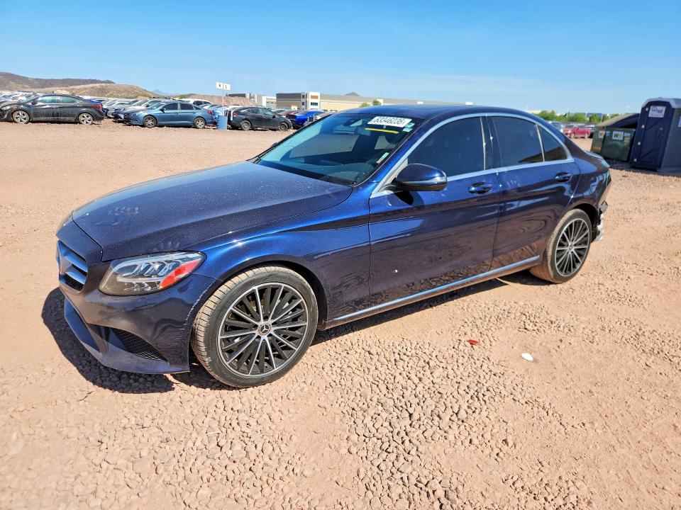 63346236 :رقم المزاد ، WDDWF8DBXKR480992 vin ، 2019 Mercedes-benz C مزاد بيع