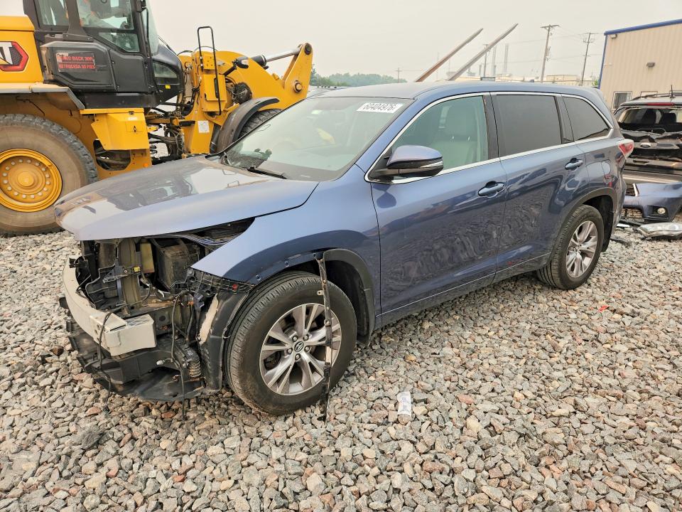 Aukcja sprzedaży 2016 Toyota Highlander, vin: 5TDBKRFH3GS344854, numer aukcji: 60404976