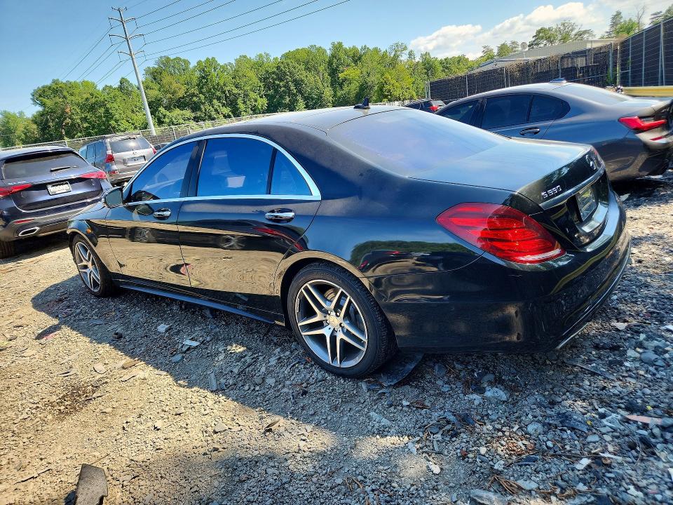 2014 Mercedes-benz S მანქანა იყიდება აუქციონზე, vin: WDDUG8FB4EA024863, აუქციონის ნომერი: 59876906