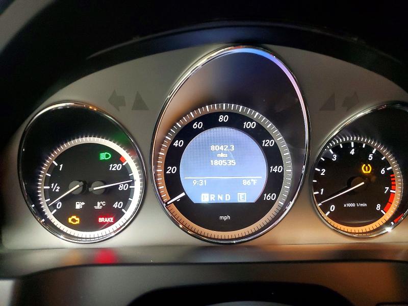 2011 Mercedes-benz C მანქანა იყიდება აუქციონზე, vin: WDDGF8BB6BR185962, აუქციონის ნომერი: 59881416