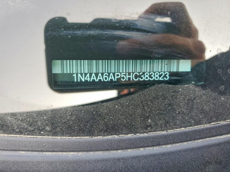 Продажа на аукционе авто 2017 Nissan Maxima, vin: 1N4AA6AP5HC383823, номер лота: 62670716