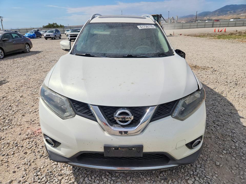 Продажа на аукционе авто 2014 Nissan Rogue, vin: 5N1AT2MV2EC784826, номер лота: 61736776