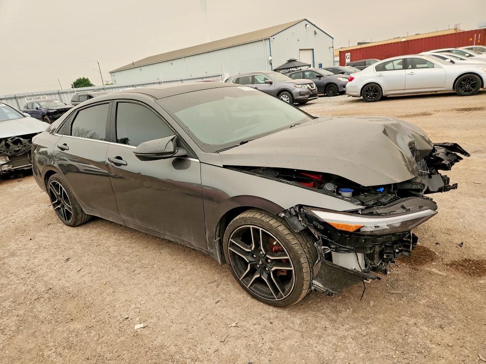 60753856 :رقم المزاد ، KMHLN4DG0RU701622 vin ، 2024 Hyundai Elantra مزاد بيع