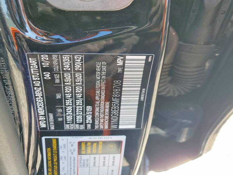 61764236 :رقم المزاد ، W1N0G8EB5MF898708 vin ، 2021 Mercedes-benz Glc مزاد بيع