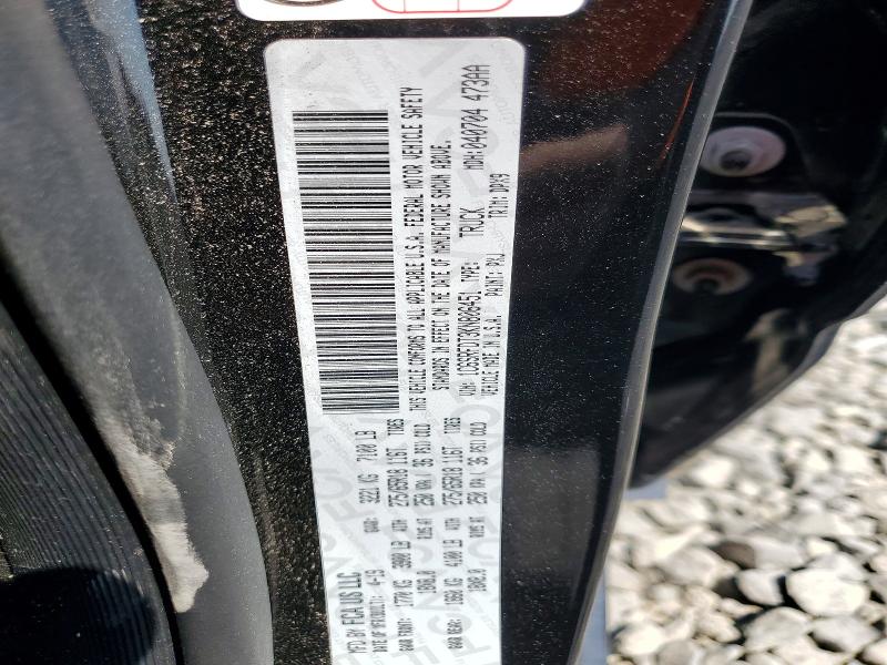 2019 Ram 1500 მანქანა იყიდება აუქციონზე, vin: 1C6SRFDT3KN806451, აუქციონის ნომერი: 62612936
