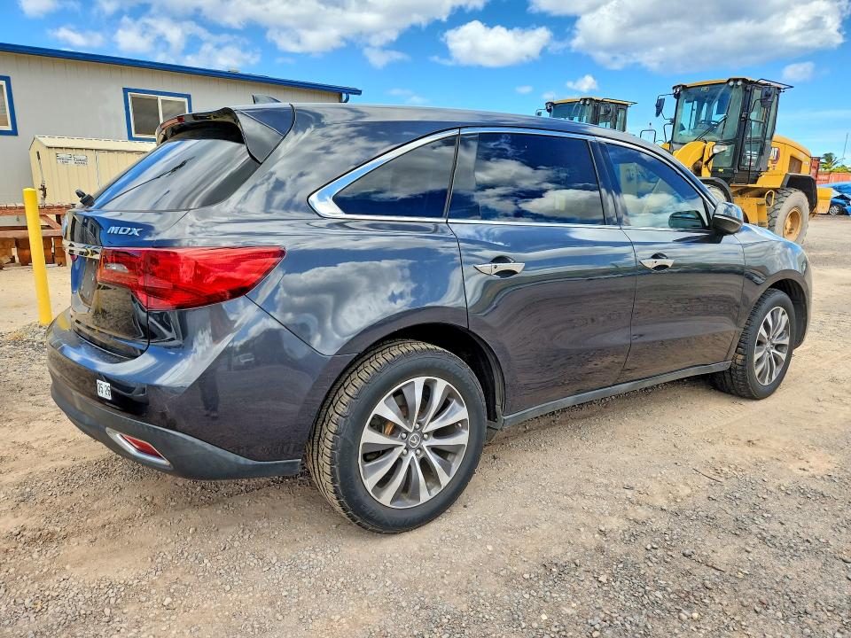 61619886 :رقم المزاد ، 5FRYD3H46FB012047 vin ، 2015 Acura Mdx مزاد بيع