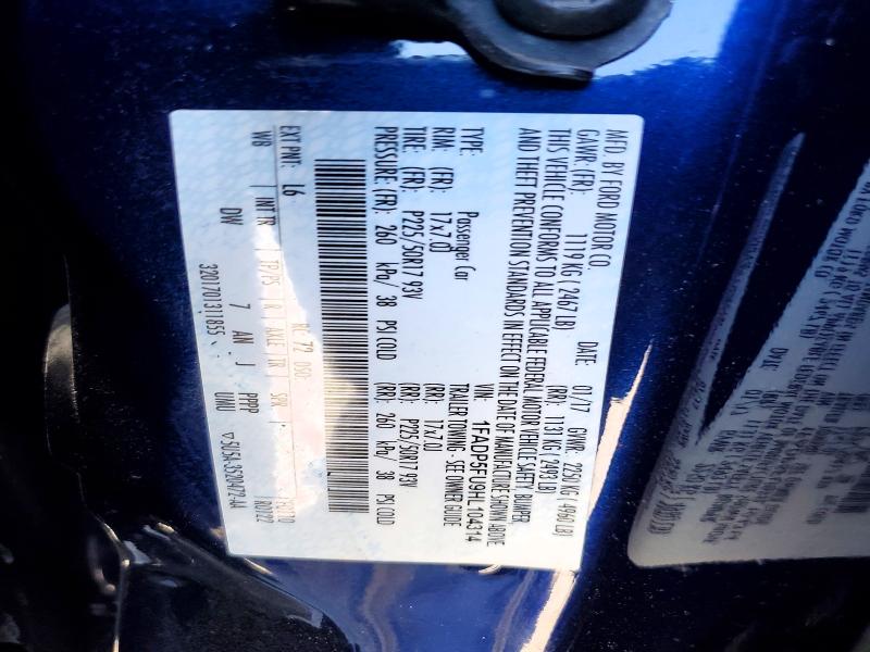 Aukcja sprzedaży 2017 Ford C-max, vin: 1FADP5FU9HL104314, numer aukcji: 59104246