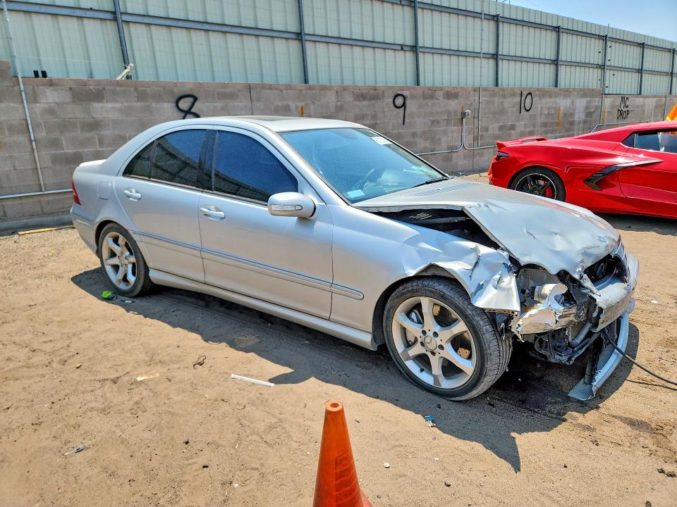 2007 Mercedes-benz C მანქანა იყიდება აუქციონზე, vin: WDBRF52H47F928034, აუქციონის ნომერი: 60123926