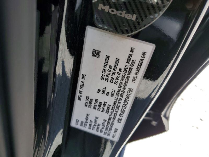 Продажа на аукционе авто 2023 Tesla Model 3, vin: 5YJ3E1EA3PF461758, номер лота: 61787276