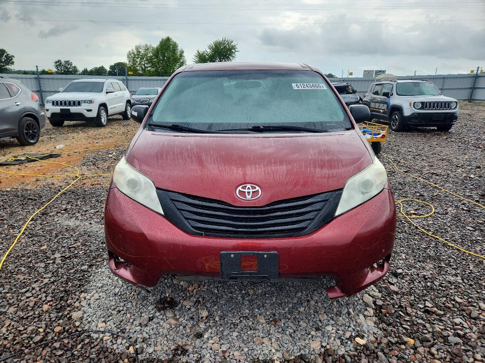 Продаж на аукціоні авто 2017 Toyota Sienna, vin: 5TDZZ3DC0HS867121, номер лоту: 61243466