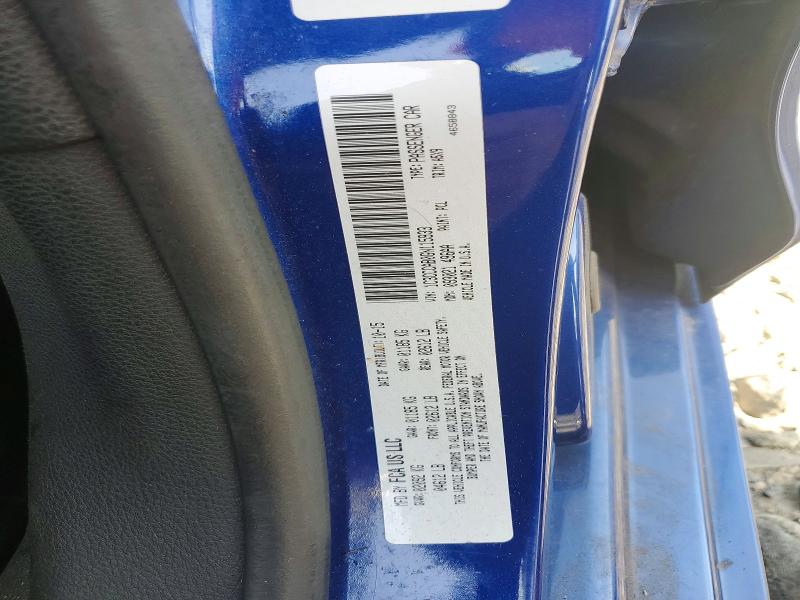 59278866 :رقم المزاد ، 1C3CCCAB0GN115933 vin ، 2016 Chrysler 200 مزاد بيع