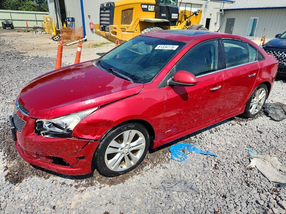 61334176 :رقم المزاد ، 1G1PH5S98B7230551 vin ، 2011 Chevrolet Cruze مزاد بيع