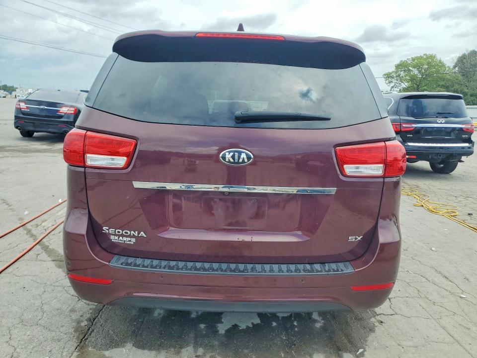 62163946 :رقم المزاد ، KNDMC5C14G6180939 vin ، 2016 Kia Sedona مزاد بيع