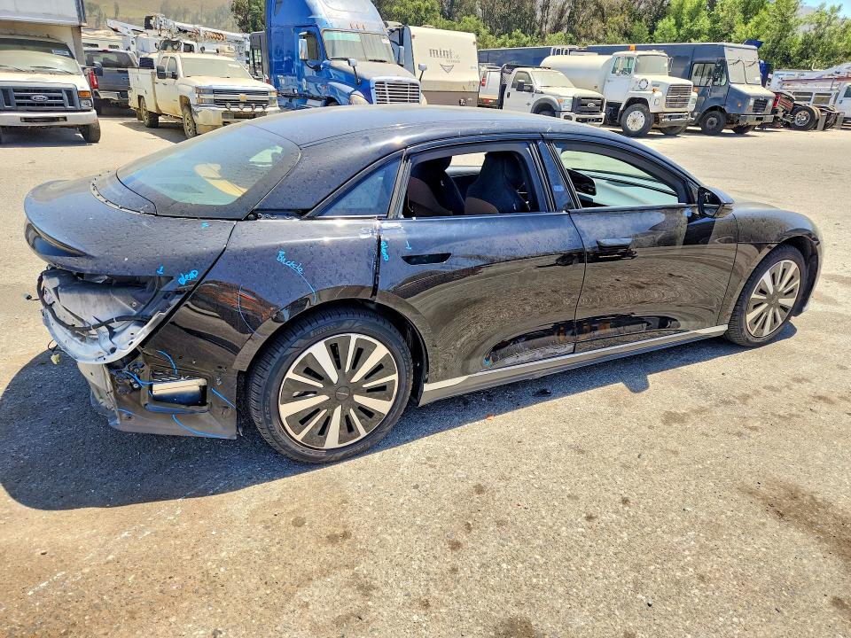 61712706 :رقم المزاد ، 50EA1TEA6RA006702 vin ، 2024 Lucid Motors Air مزاد بيع