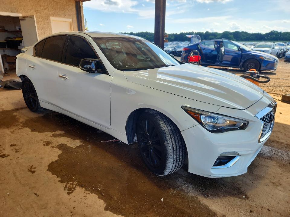 2018 Infiniti Q50 მანქანა იყიდება აუქციონზე, vin: JN1EV7AP6JM359443, აუქციონის ნომერი: 61819286