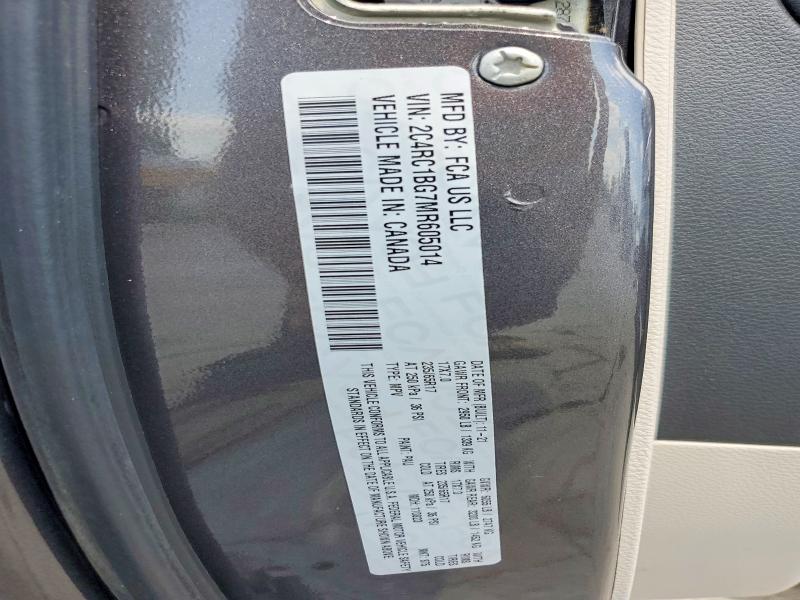 Aukcja sprzedaży 2021 Chrysler Pacifica, vin: 2C4RC1BG7MR605014, numer aukcji: 63353836