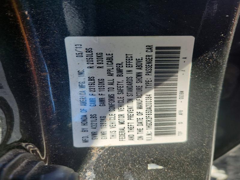 Продаж на аукціоні авто 2013 Honda Accord, vin: 1HGCR2F85DA200384, номер лоту: 61519346