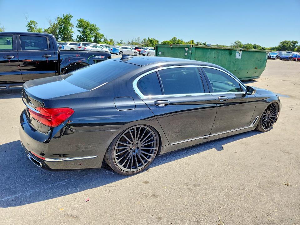 2016 Bmw 750 მანქანა იყიდება აუქციონზე, vin: WBA7F2C57GG419252, აუქციონის ნომერი: 60751596