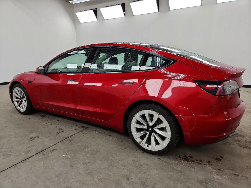 60839046 :رقم المزاد ، 5YJ3E1EB1NF290644 vin ، 2022 Tesla Model 3 مزاد بيع