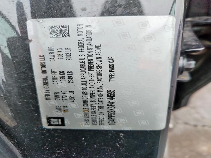 2015 Buick Verano მანქანა იყიდება აუქციონზე, vin: 1G4PP5SK3F4144595, აუქციონის ნომერი: 63101766