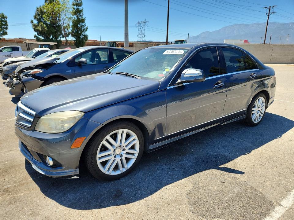 2008 Mercedes-benz C მანქანა იყიდება აუქციონზე, vin: WDDGF54XX8F048802, აუქციონის ნომერი: 59267396