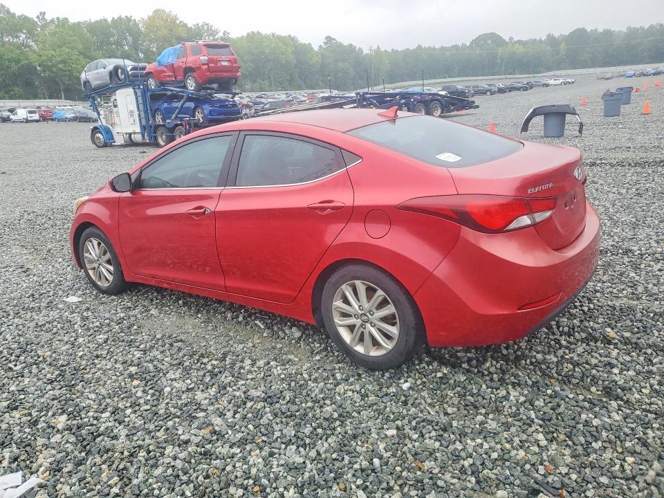 2015 Hyundai Elantra მანქანა იყიდება აუქციონზე, vin: KMHDH4AE0FU224040, აუქციონის ნომერი: 61892006