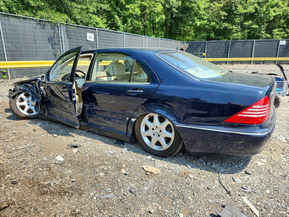 Aukcja sprzedaży 2005 Mercedes-benz S, vin: WDBNG83J75A455853, numer aukcji: 60185986