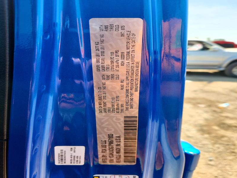 60668336 :رقم المزاد ، 1C4HJXDG7PW671883 vin ، 2023 Jeep Wrangler مزاد بيع