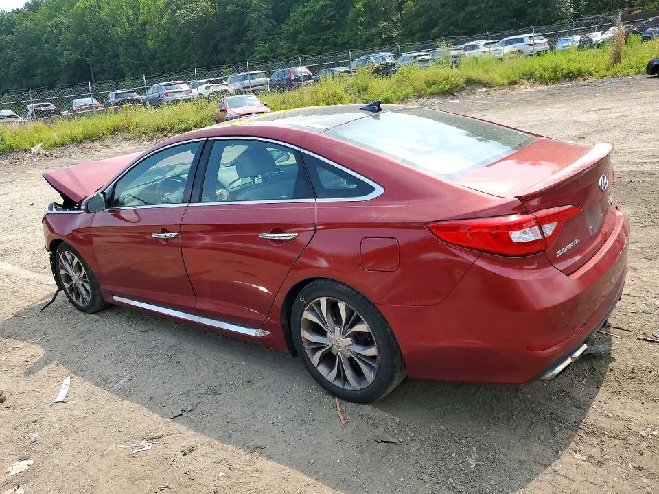 62782276 :رقم المزاد ، 5NPE34AB3FH182633 vin ، 2015 Hyundai Sonata مزاد بيع