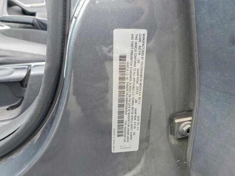 Продажа на аукционе авто 2011 Volkswagen Jetta, vin: 3VW2K7AJ4BM058354, номер лота: 59124196