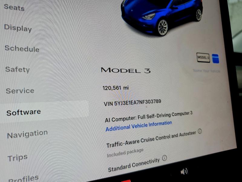 62050476 :رقم المزاد ، 5YJ3E1EA7NF303789 vin ، 2022 Tesla Model 3 مزاد بيع