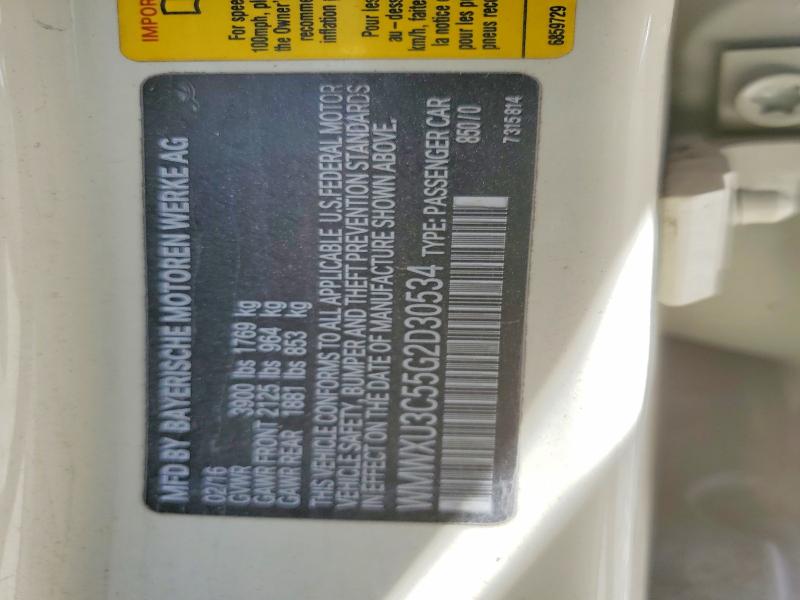 Aukcja sprzedaży 2016 Mini Cooper, vin: WMWXU3C55G2D30534, numer aukcji: 61191616