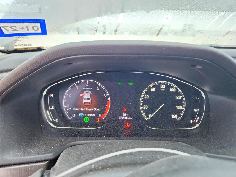 58989546 :رقم المزاد ، 1HGCV1F15JA064469 vin ، 2018 Honda Accord مزاد بيع