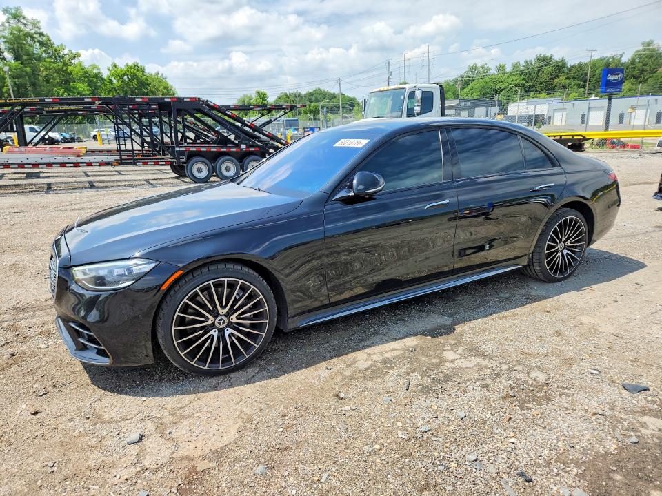 2023 Mercedes-benz S მანქანა იყიდება აუქციონზე, vin: W1K6G6DB4PA185572, აუქციონის ნომერი: 60310786