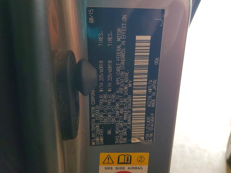 63281226 :رقم المزاد ، JTJBARBZ7F2043489 vin ، 2015 Lexus Nx مزاد بيع